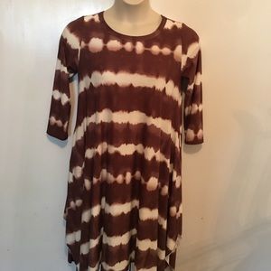 Walter Green Oddy Cocoa/Ivory Dress/Tunic …M